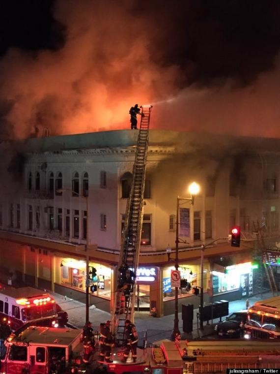 Photo of Mission Street Fire 